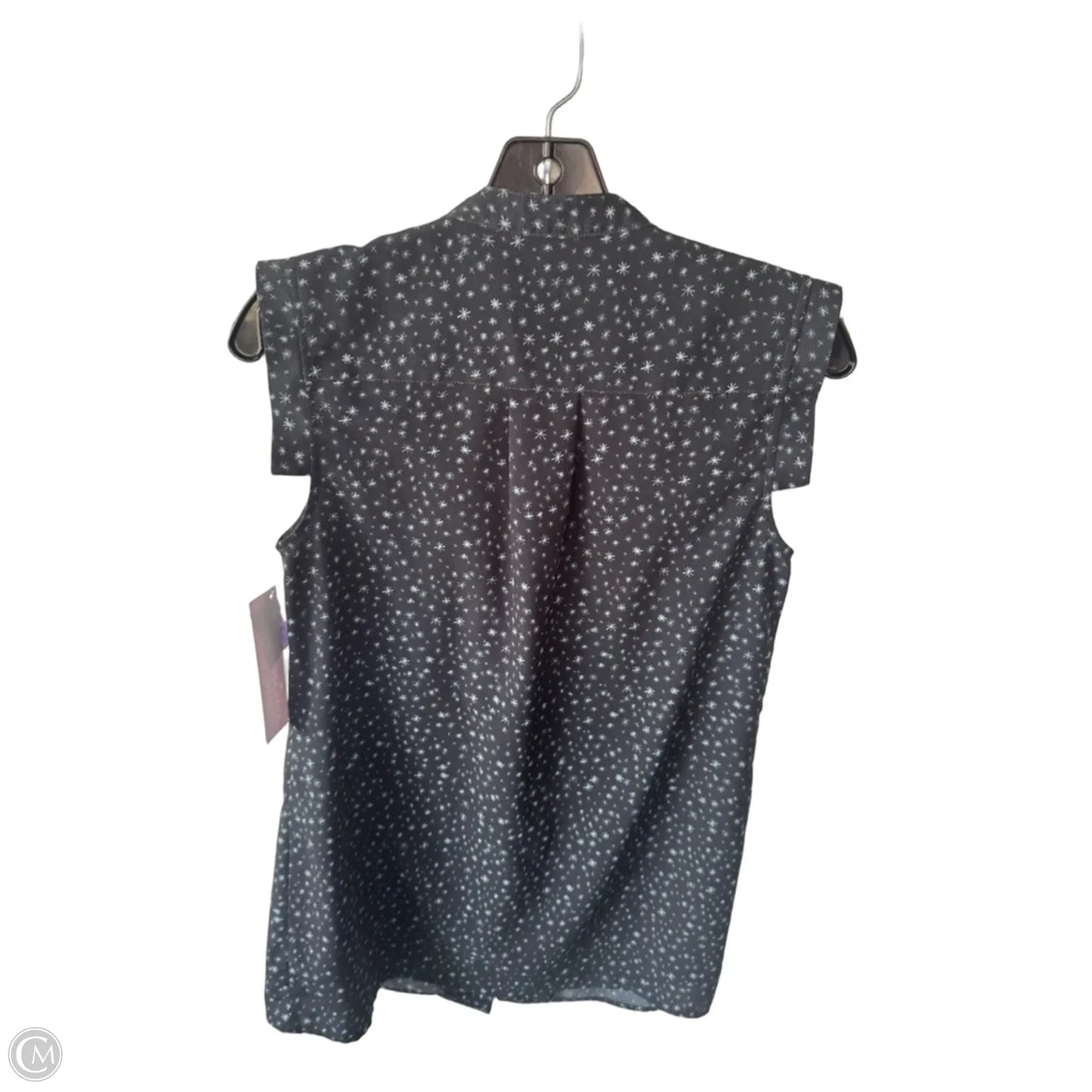 Tunic Short Sleeve By Cabi In Grey, Size: S