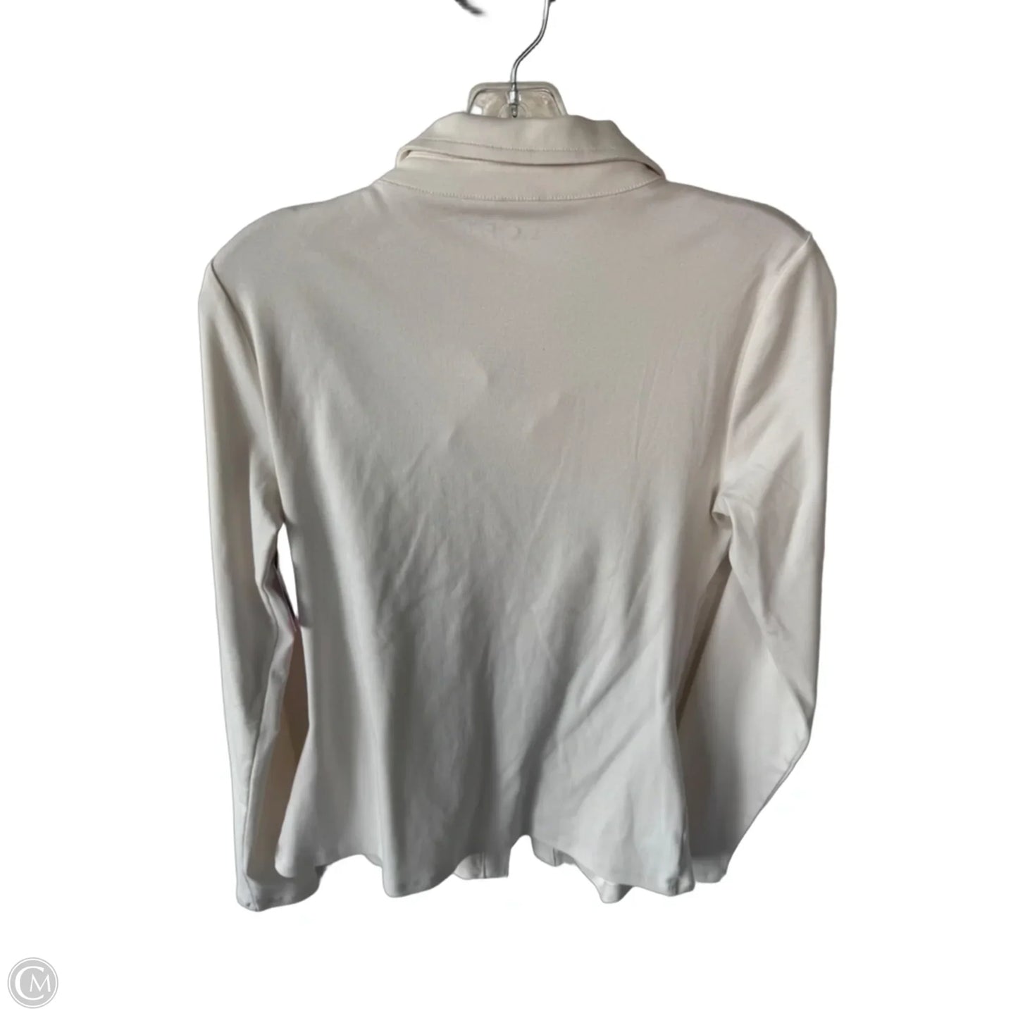 Top Long Sleeve By Loft In Cream, Size: M
