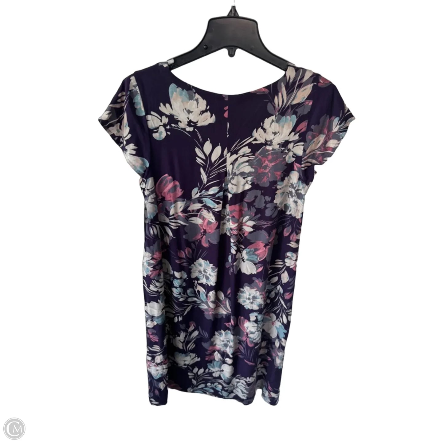 Dress Casual Midi By J. Jill In Purple & Tan, Size: S