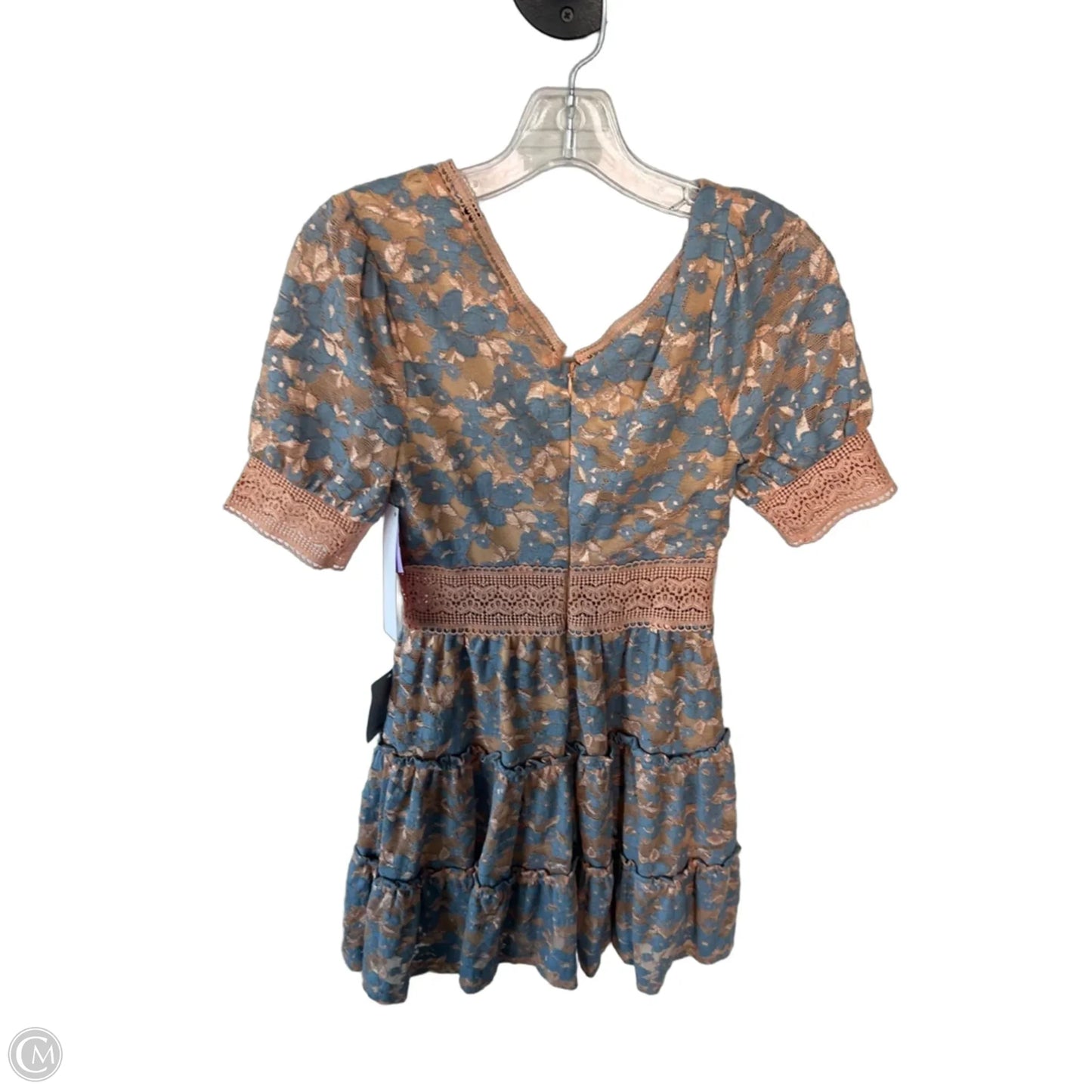 Dress Party Short By Cmc In Blue & Orange, Size: Xs