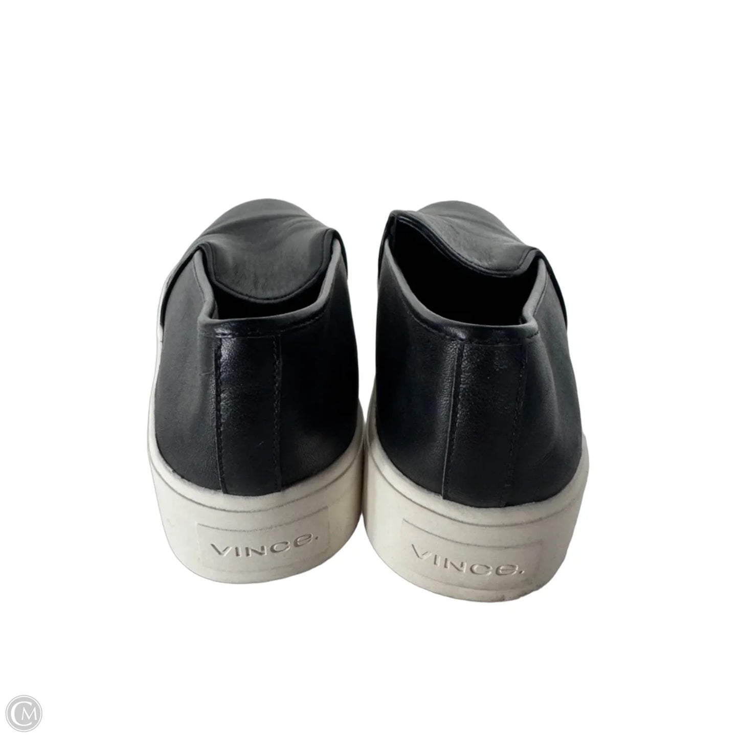 Shoes Sneakers By Vince In Black & White, Size: 7.5