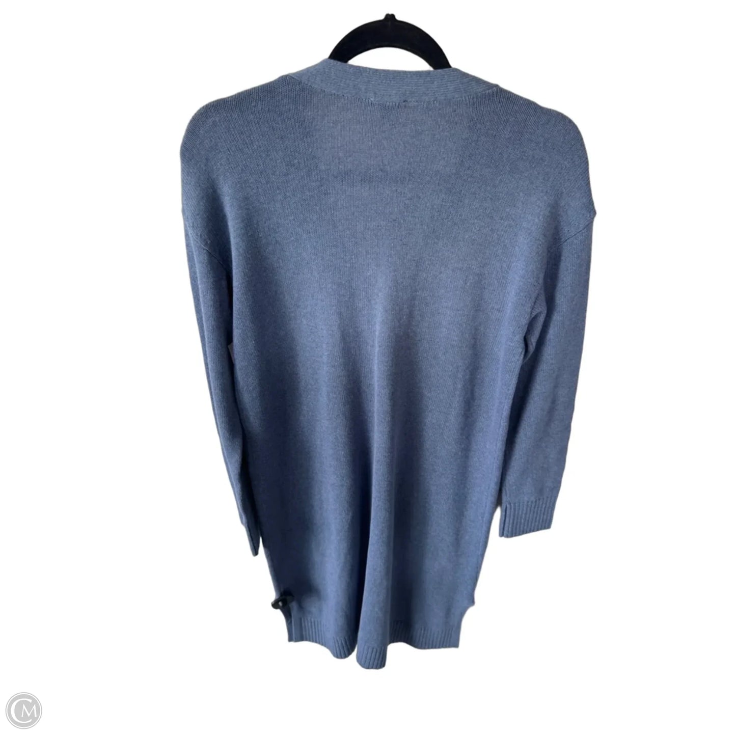 Sweater Cardigan By Talbots In Blue, Size: S