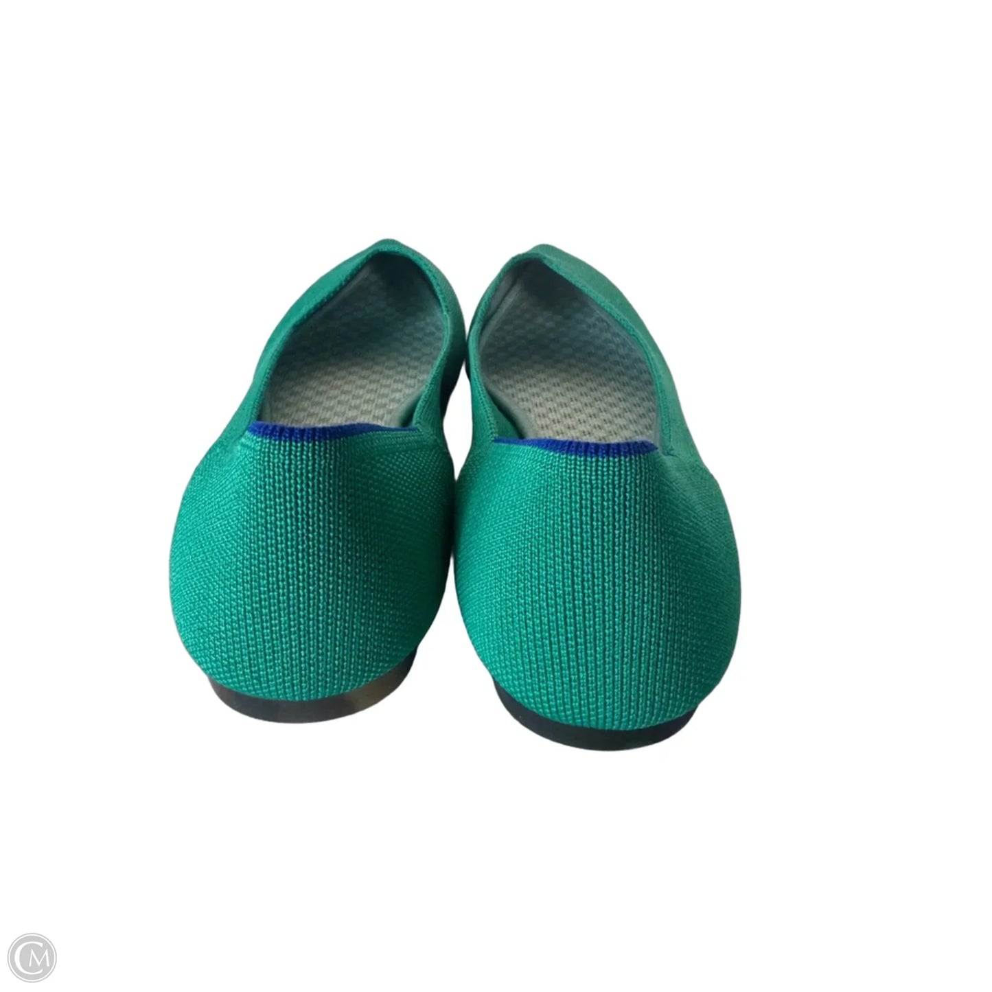 Shoes Flats By Rothys In Green, Size: 9.5
