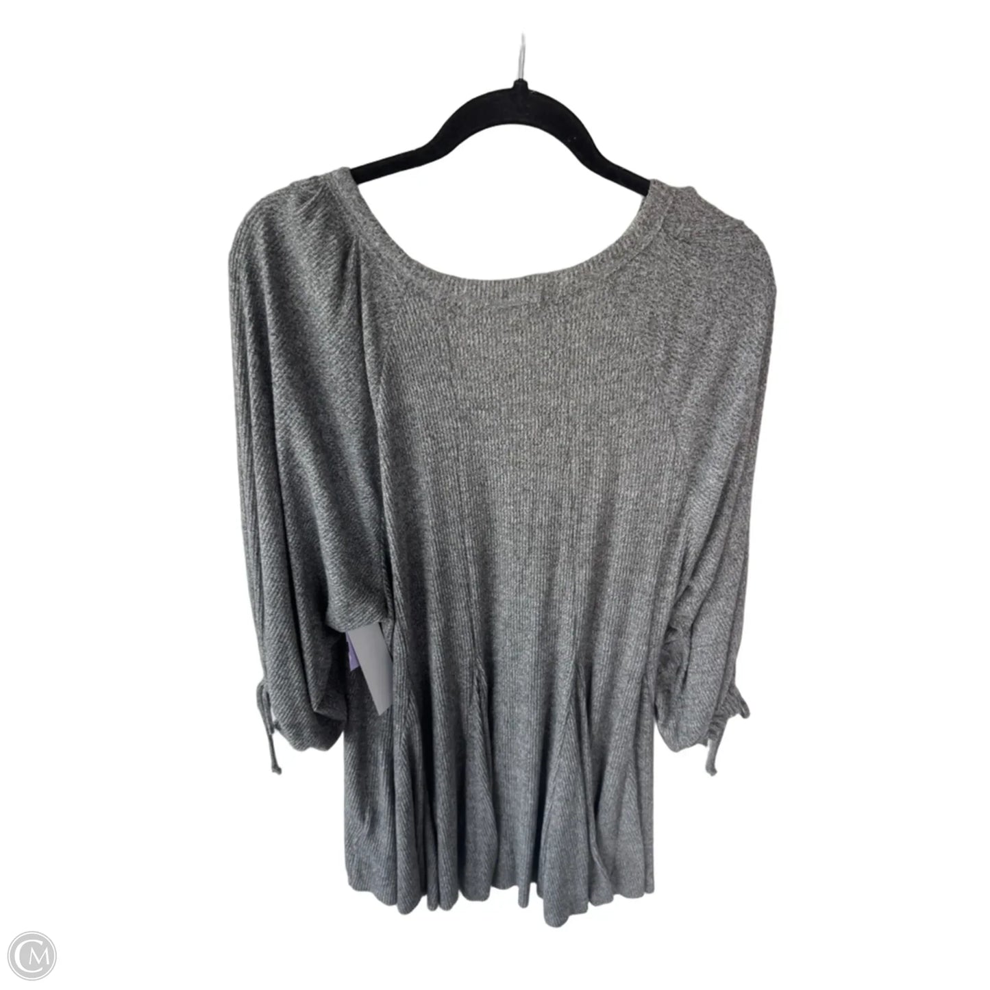 Tunic 3/4 Sleeve By We The Free In Grey, Size: S