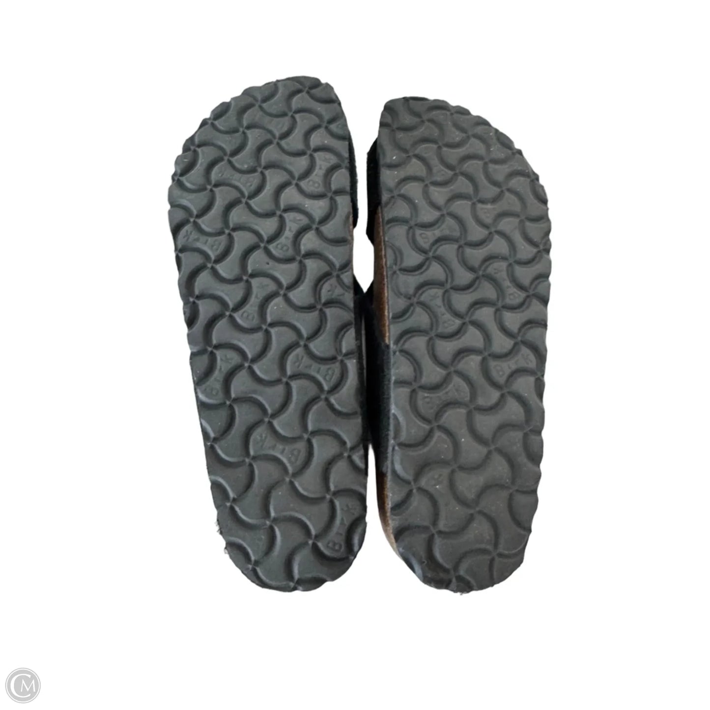 Sandals Flats By Birkenstock In Black, Size: 6