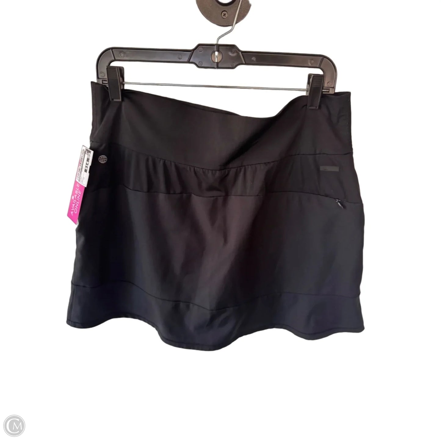 Athletic Skort By Adidas In Black, Size: 12