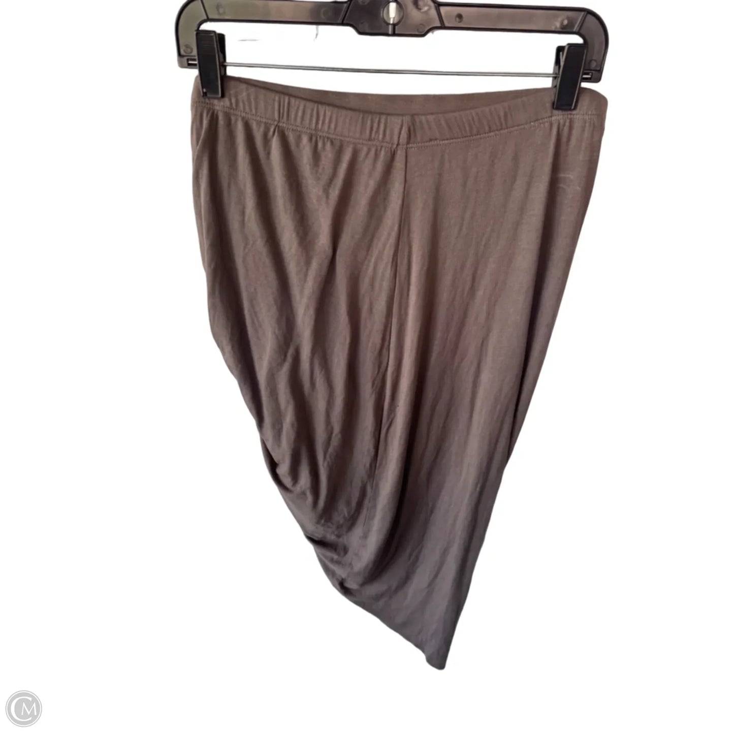 Skirt Midi By Clothes Mentor In Brown, Size: 16