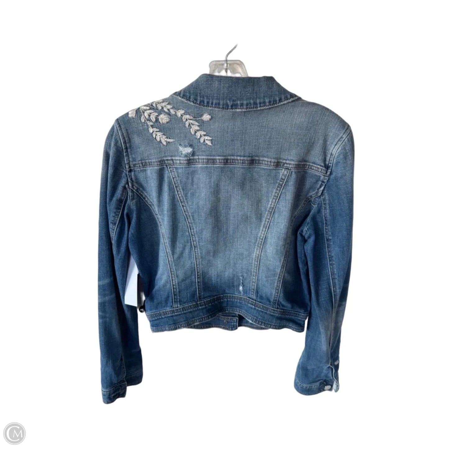 Jacket Denim By White House Black Market In Blue Denim, Size: M