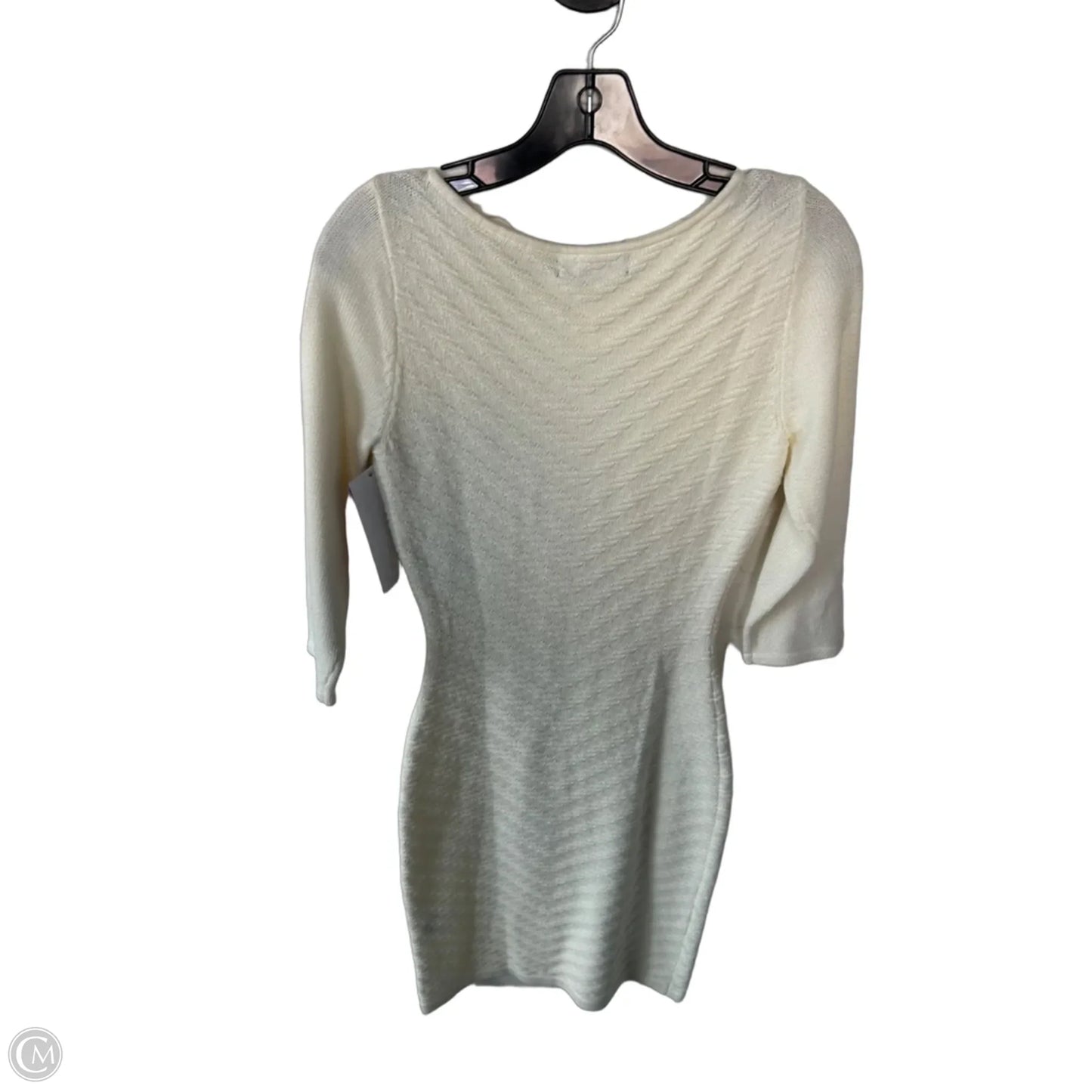 Dress Sweater By Lauren By Ralph Lauren In Cream, Size: Xs