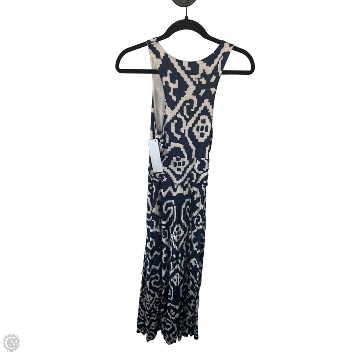 Dress Casual Maxi By Maeve In Blue & Tan, Size: Xs