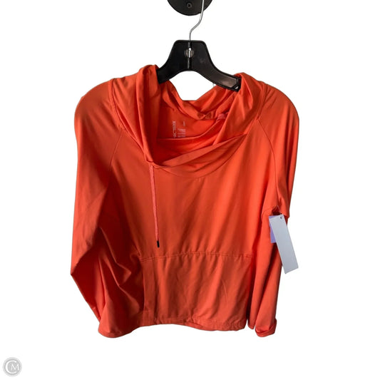 Athletic Top Long Sleeve Collar By Arctaryx In Orange, Size: L