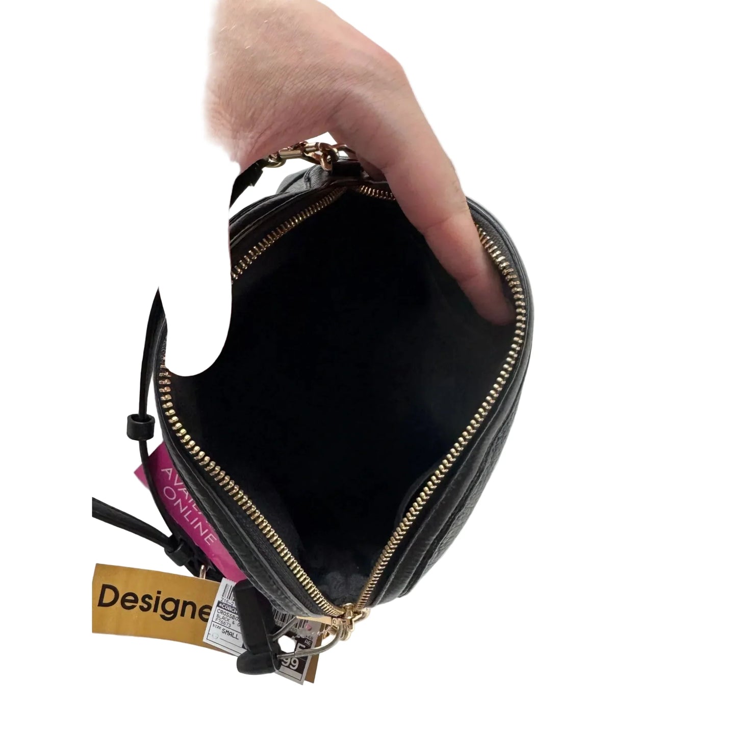 Crossbody Designer By Coach, Size: Small