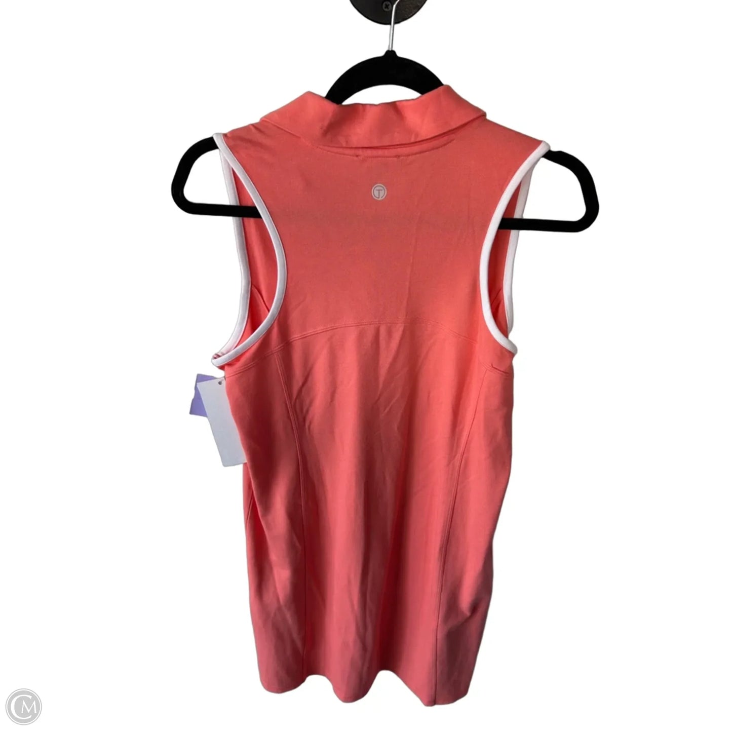 Dress Casual Short By Talbots In Pink & White, Size: Mp
