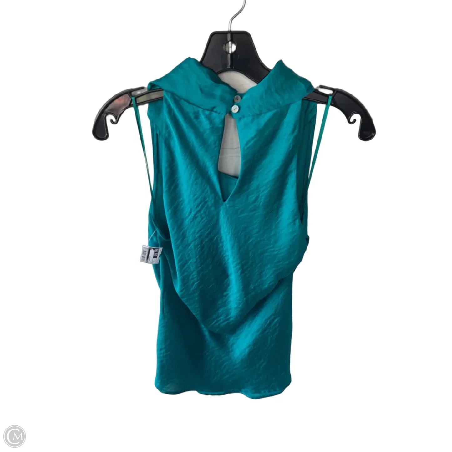 Top Sleeveless By Adiva In Blue, Size: S