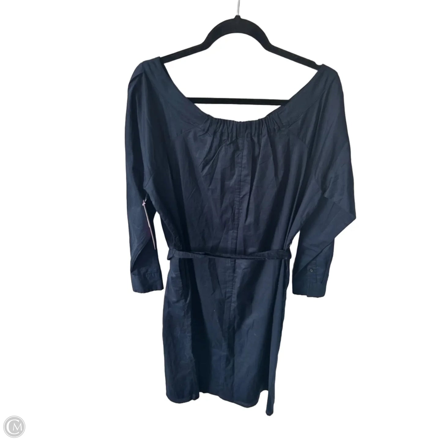 Dress Casual Midi By Banana Republic In Blue, Size: M