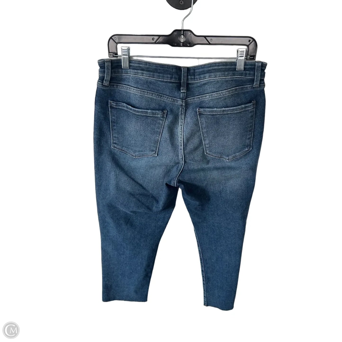 Jeans Straight By Evereve In Blue Denim, Size: 12