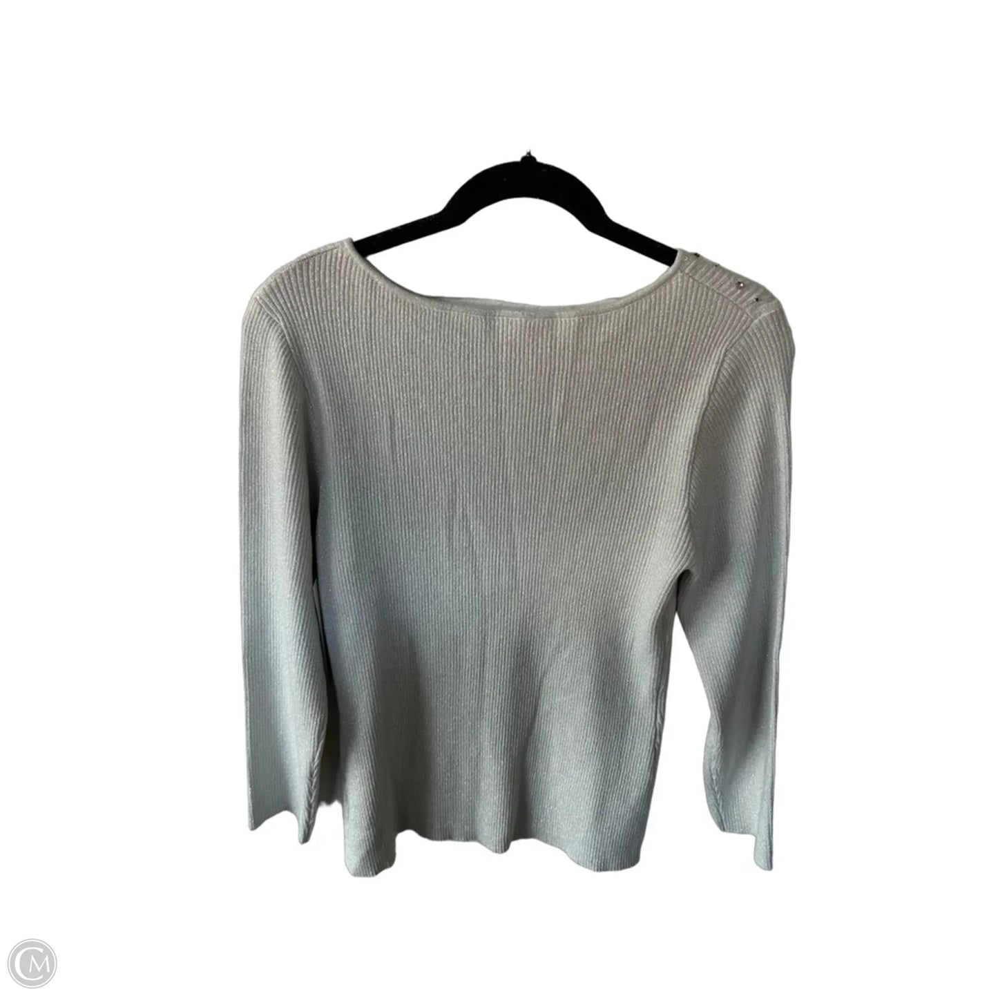 Sweater By Reba In Silver, Size: Xl