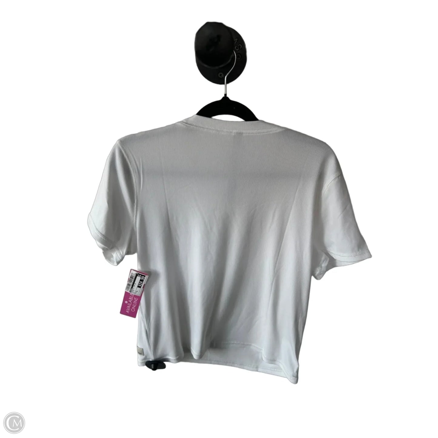 Athletic Top Short Sleeve By Vuori In White, Size: Xl