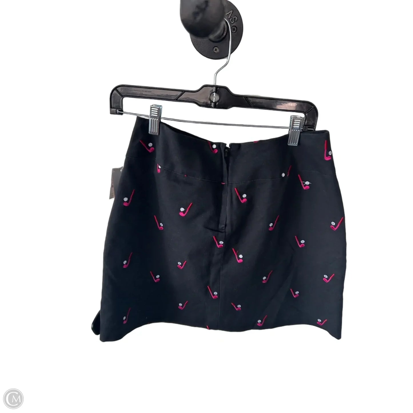 Skirt Designer By Lilly Pulitzer In Black & Pink, Size: 4