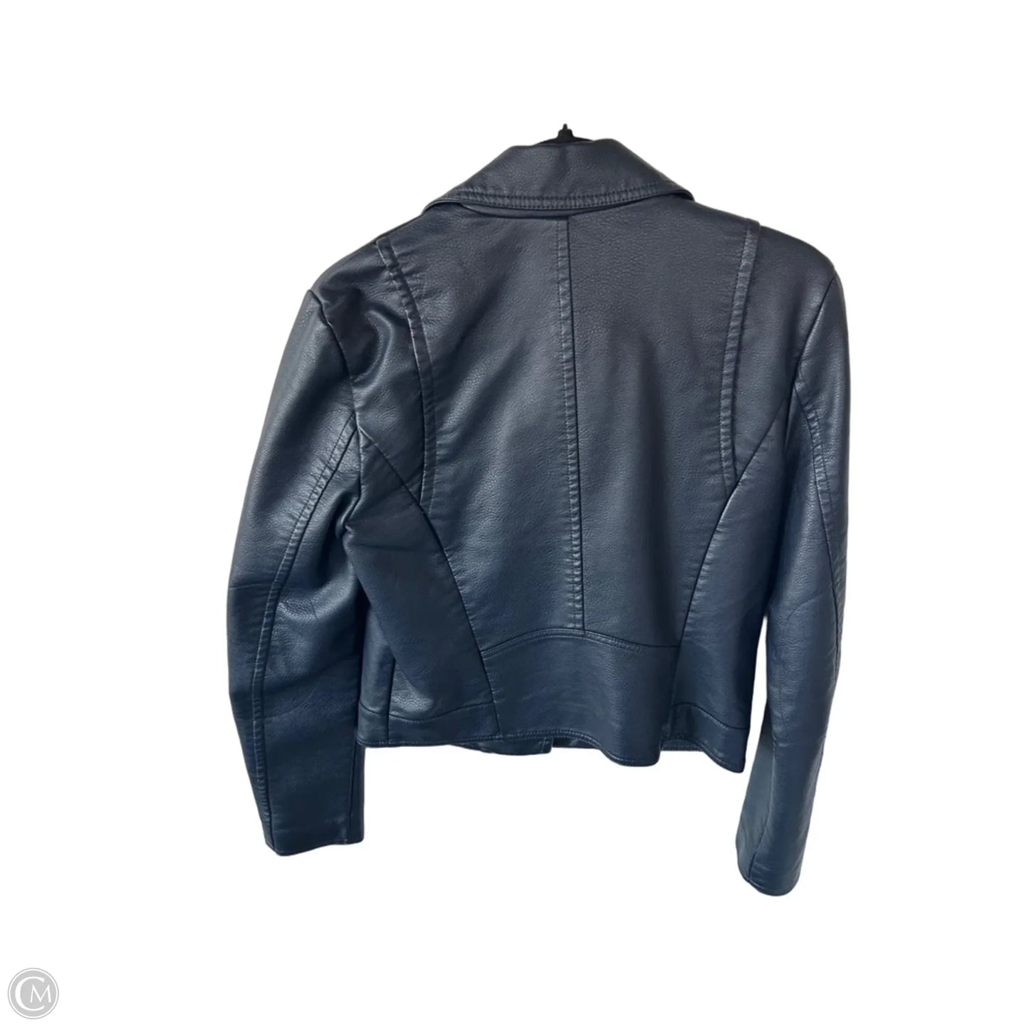 Jacket Moto By Express In Navy, Size: M