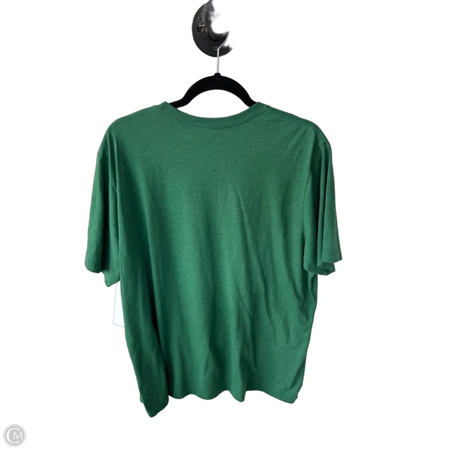 Top Short Sleeve Basic By Canvas In Green, Size: 2x