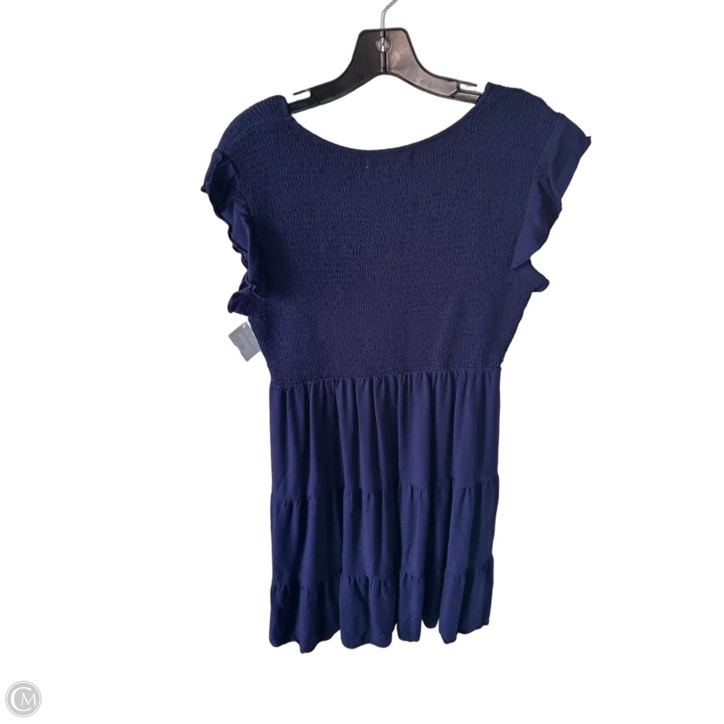 Dress Casual Short By Anrabess In Blue, Size: Xl