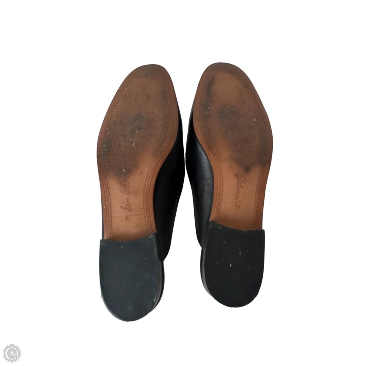 Shoes Flats By Sam Edelman In Black & Gold, Size: 10