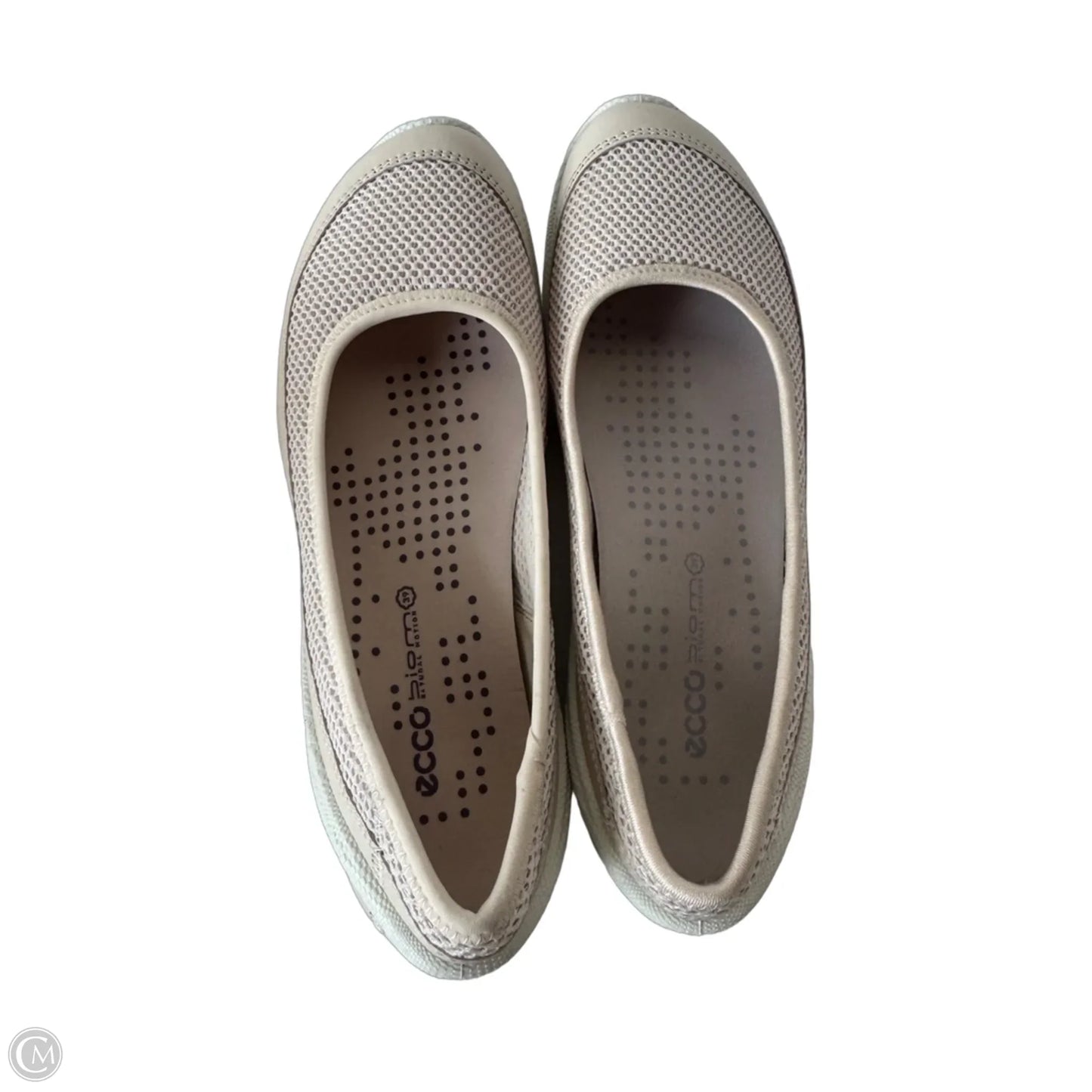 Shoes Flats By Ecco In Tan, Size: 8