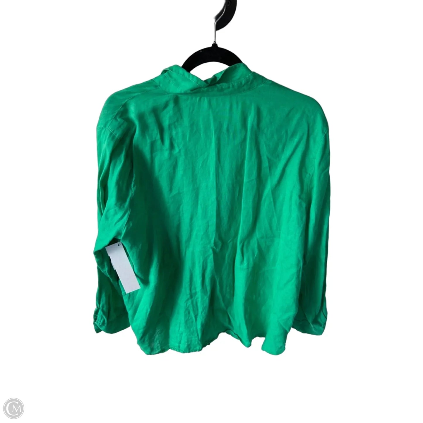 Top Long Sleeve By J. Jill In Green, Size: Lp