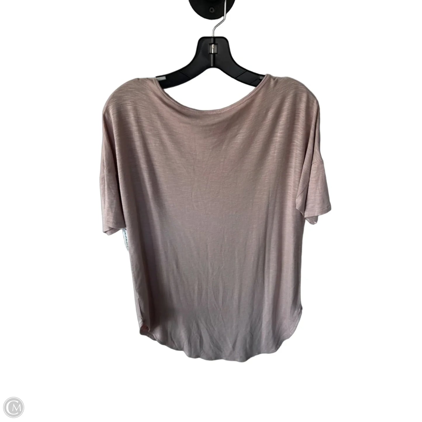 Top Short Sleeve Basic By Old Navy In Pink, Size: M