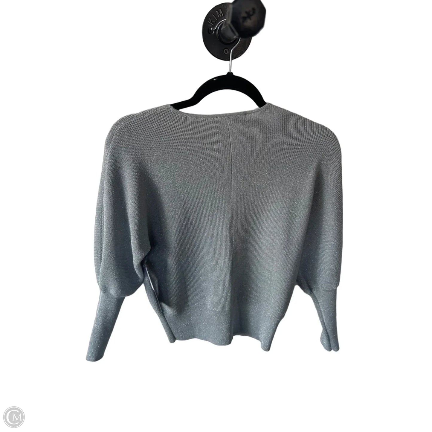 Sweater By Ann Taylor In Grey & Silver, Size: Xsp
