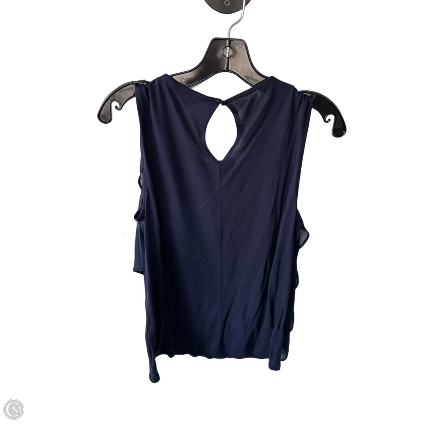 Top Sleeveless By Banana Republic In Blue, Size: M