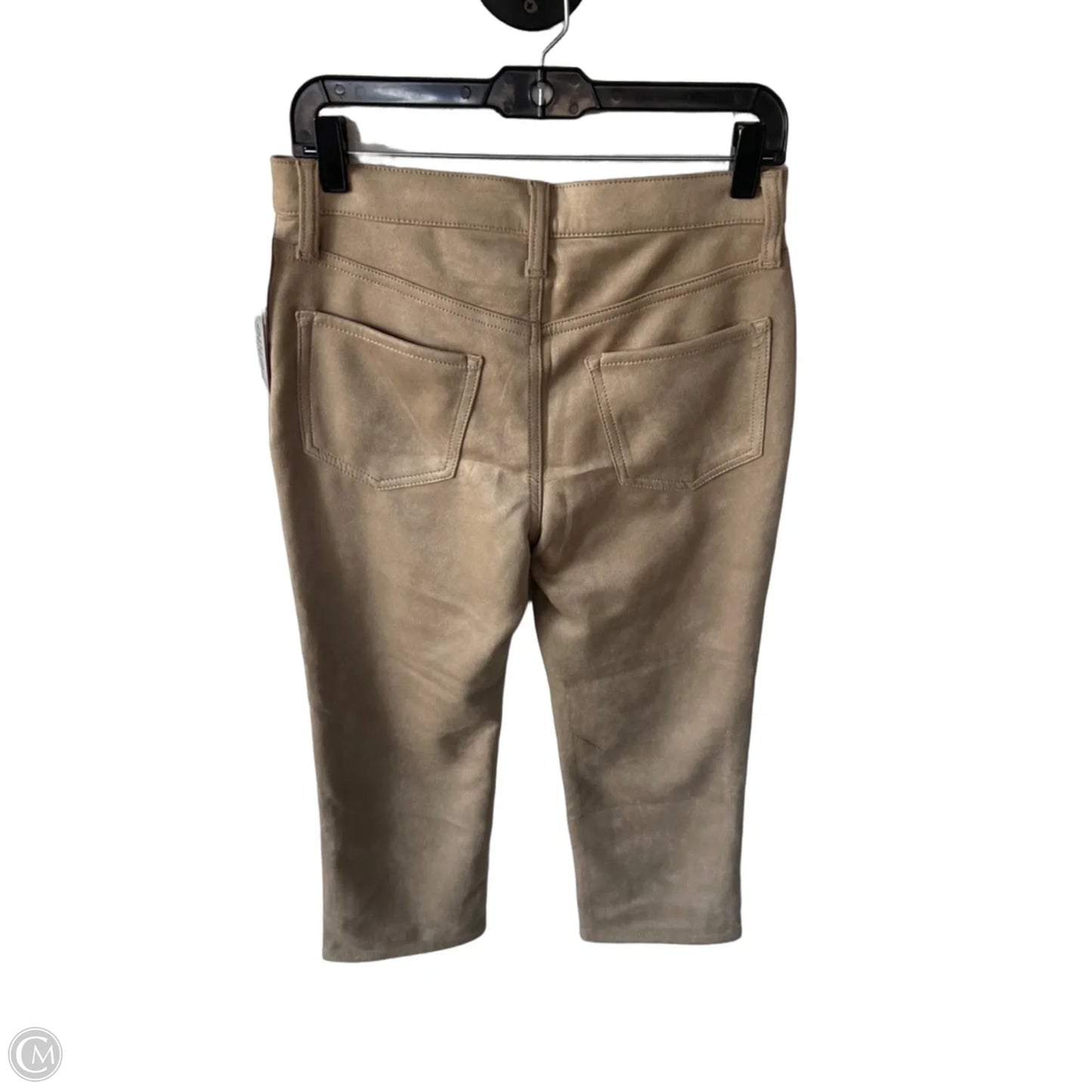 Pants Cropped By Banana Republic In Tan, Size: 8p
