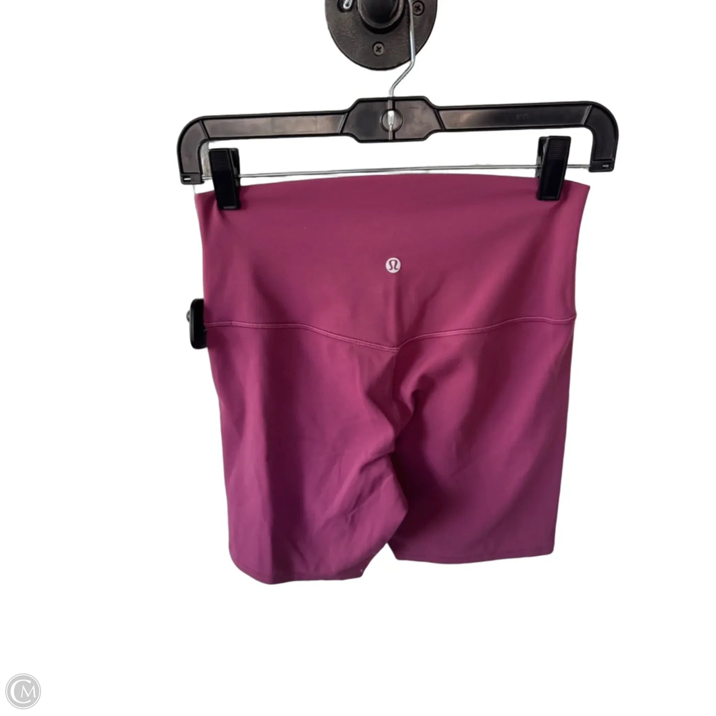 Athletic Shorts By Lululemon In Pink, Size: 8