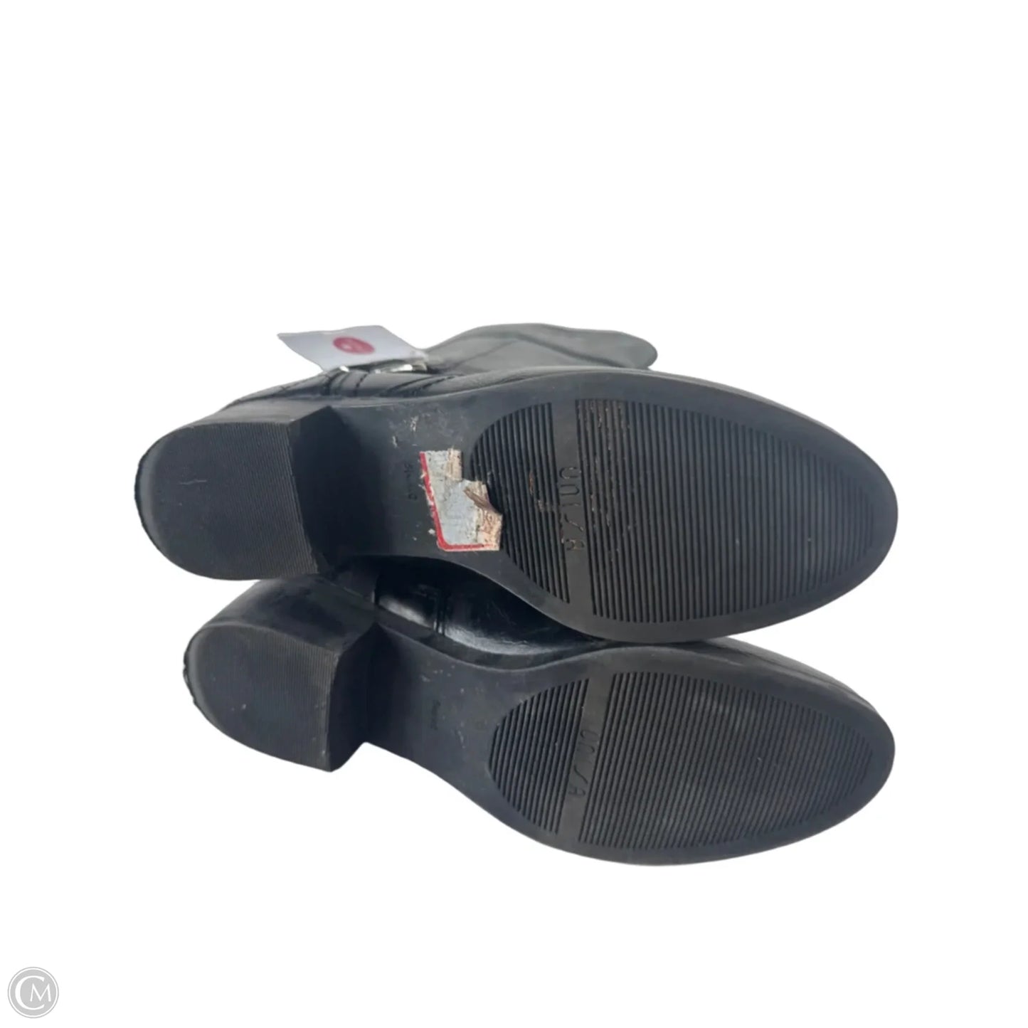 Boots Knee Heels By Unisa In Black, Size: 6.5
