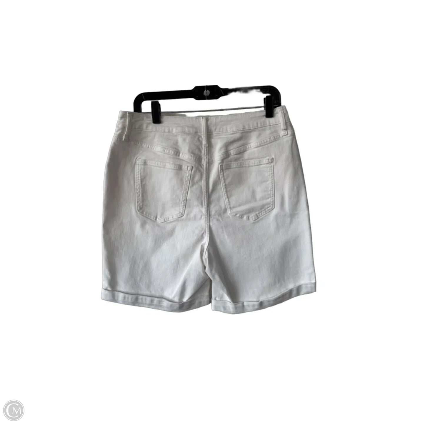 Shorts By Simply Vera In Cream, Size: 12