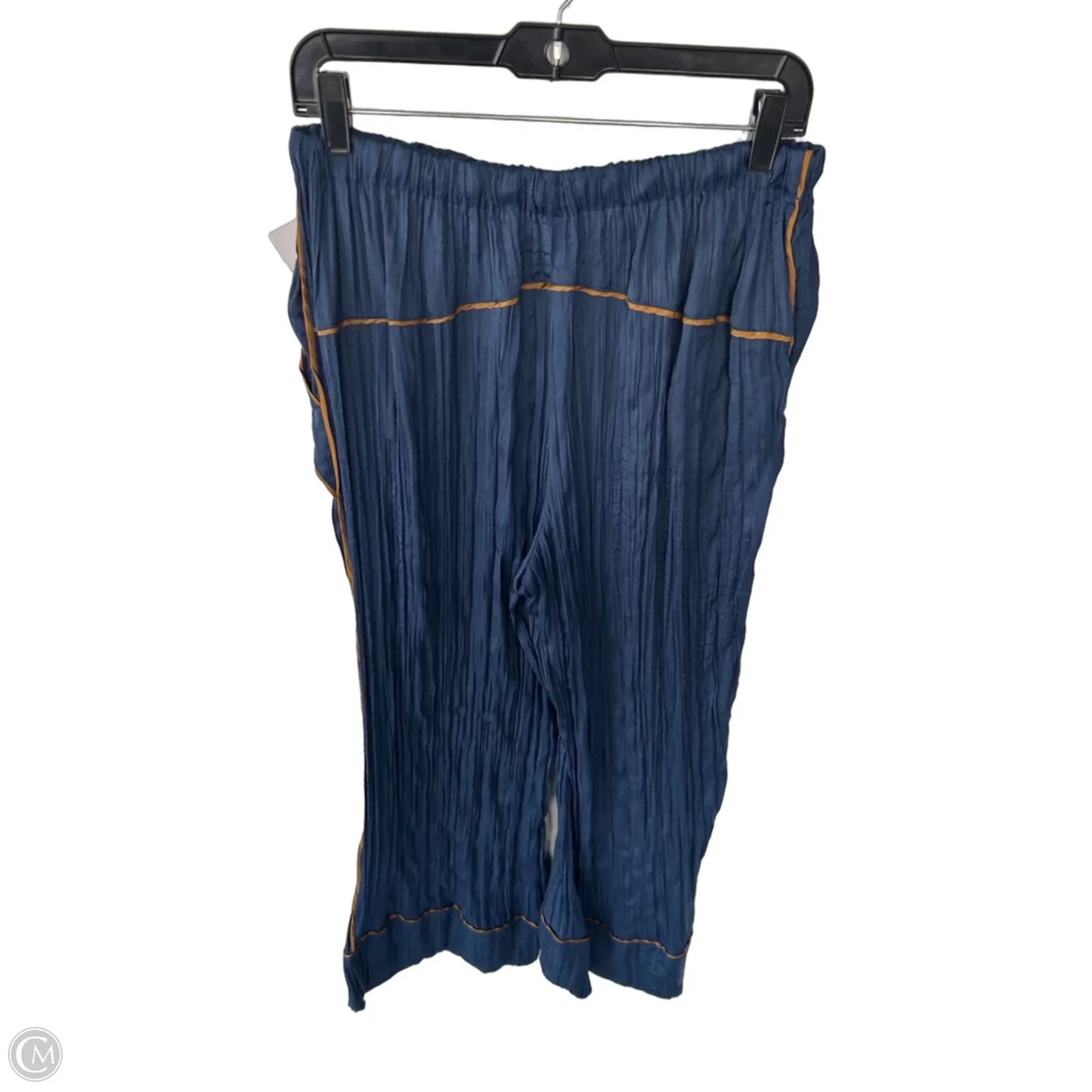 Pants Wide Leg By Free People In Blue & Yellow, Size: 0
