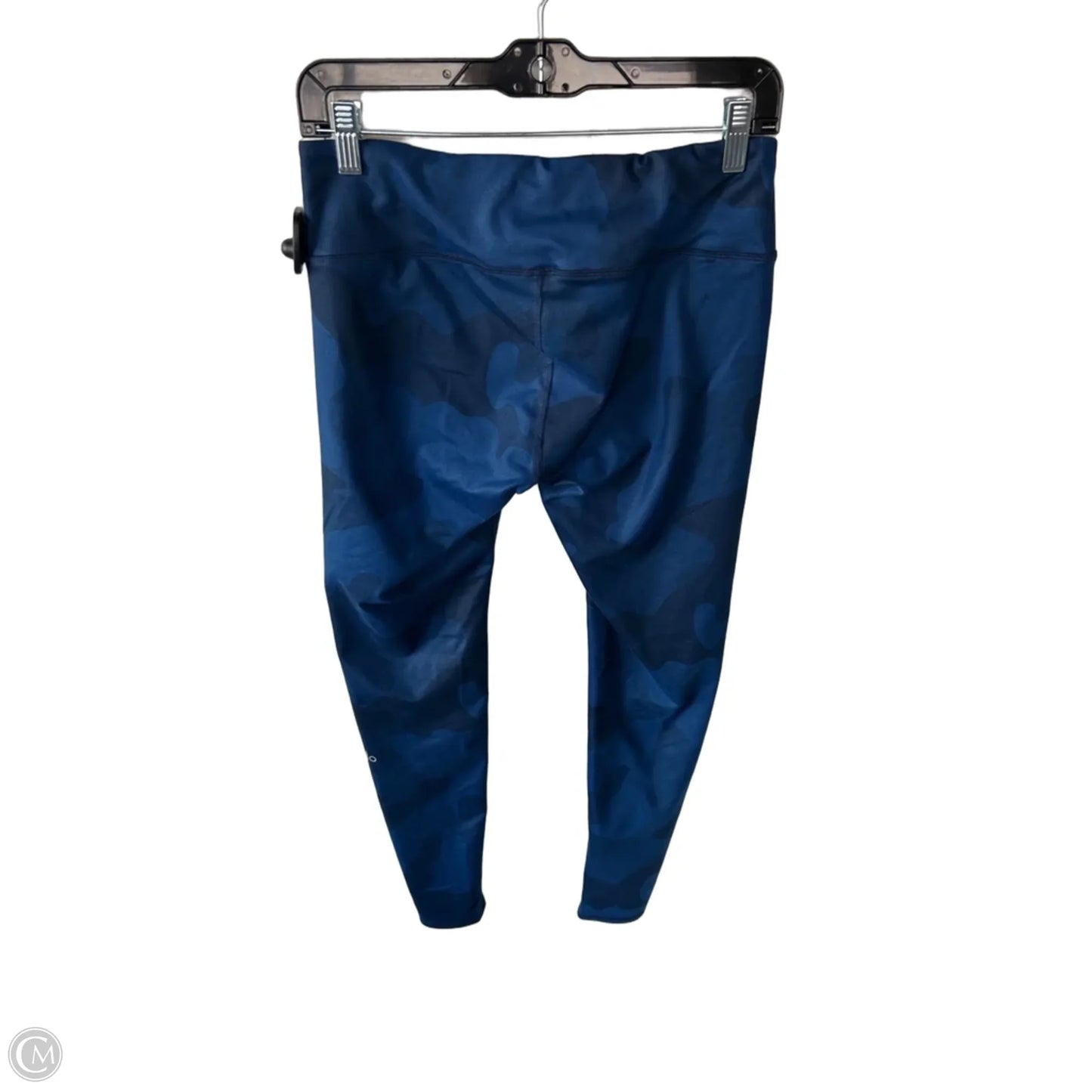 Athletic Leggings By Alo In Blue, Size: M