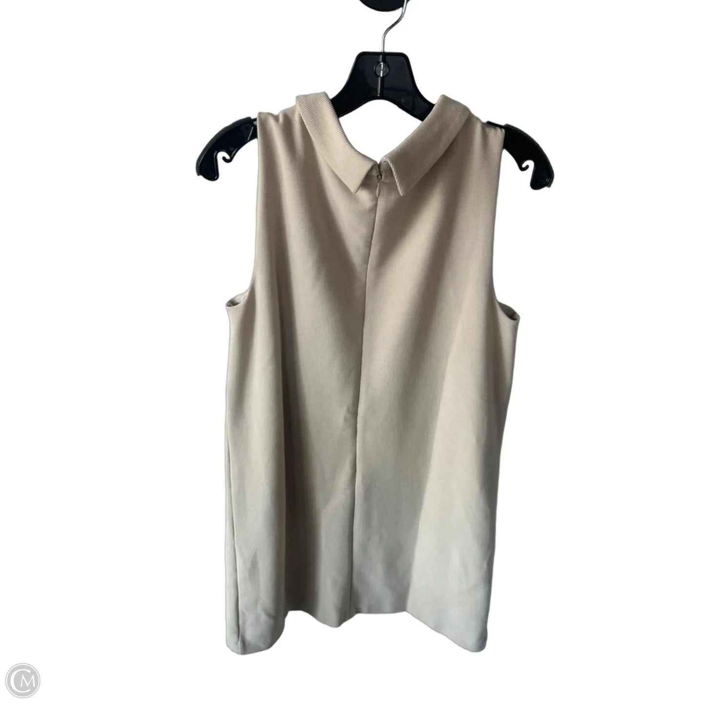 Dress Work By Ann Taylor In Tan, Size: Xl