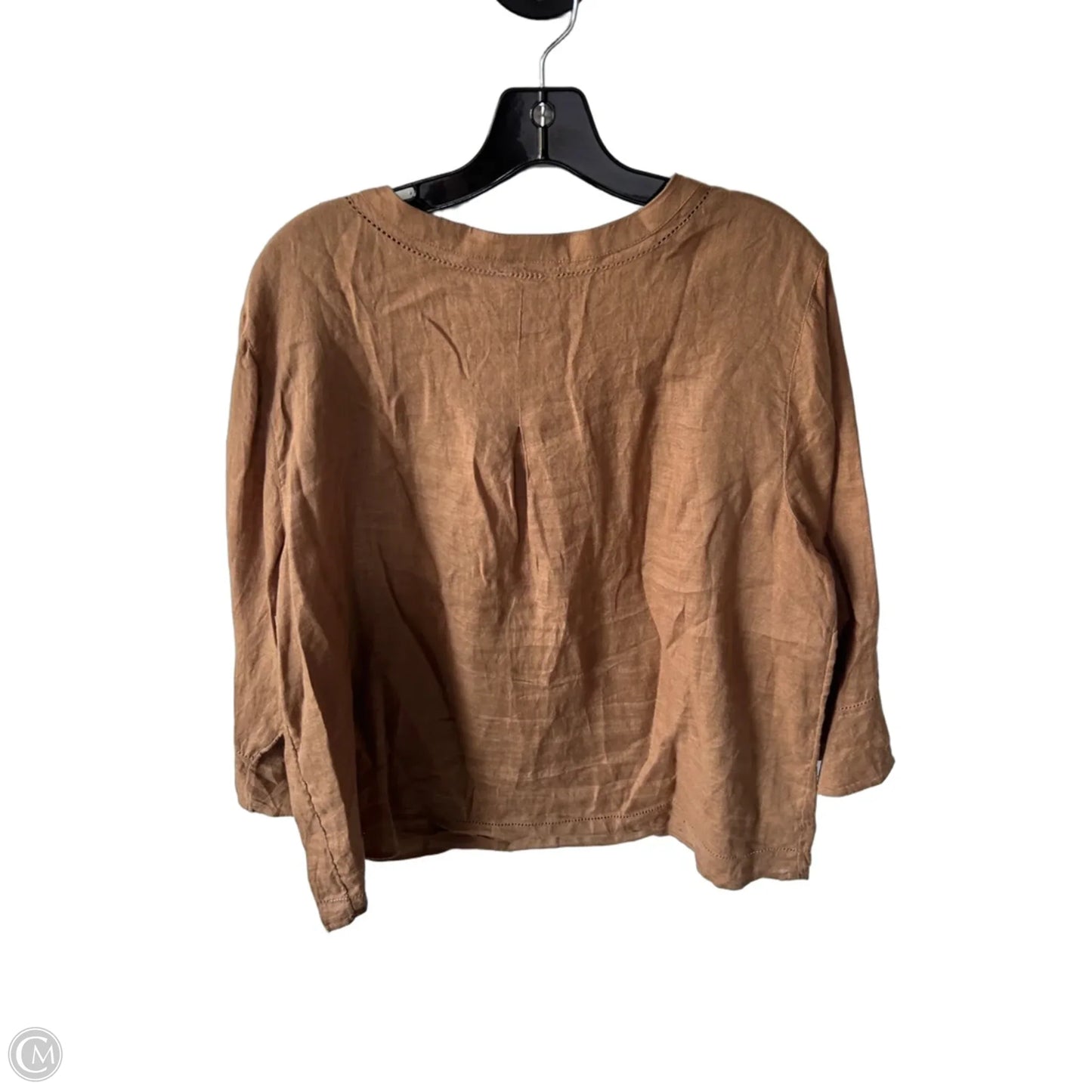 Top 3/4 Sleeve By J. Jill In Tan, Size: Xl