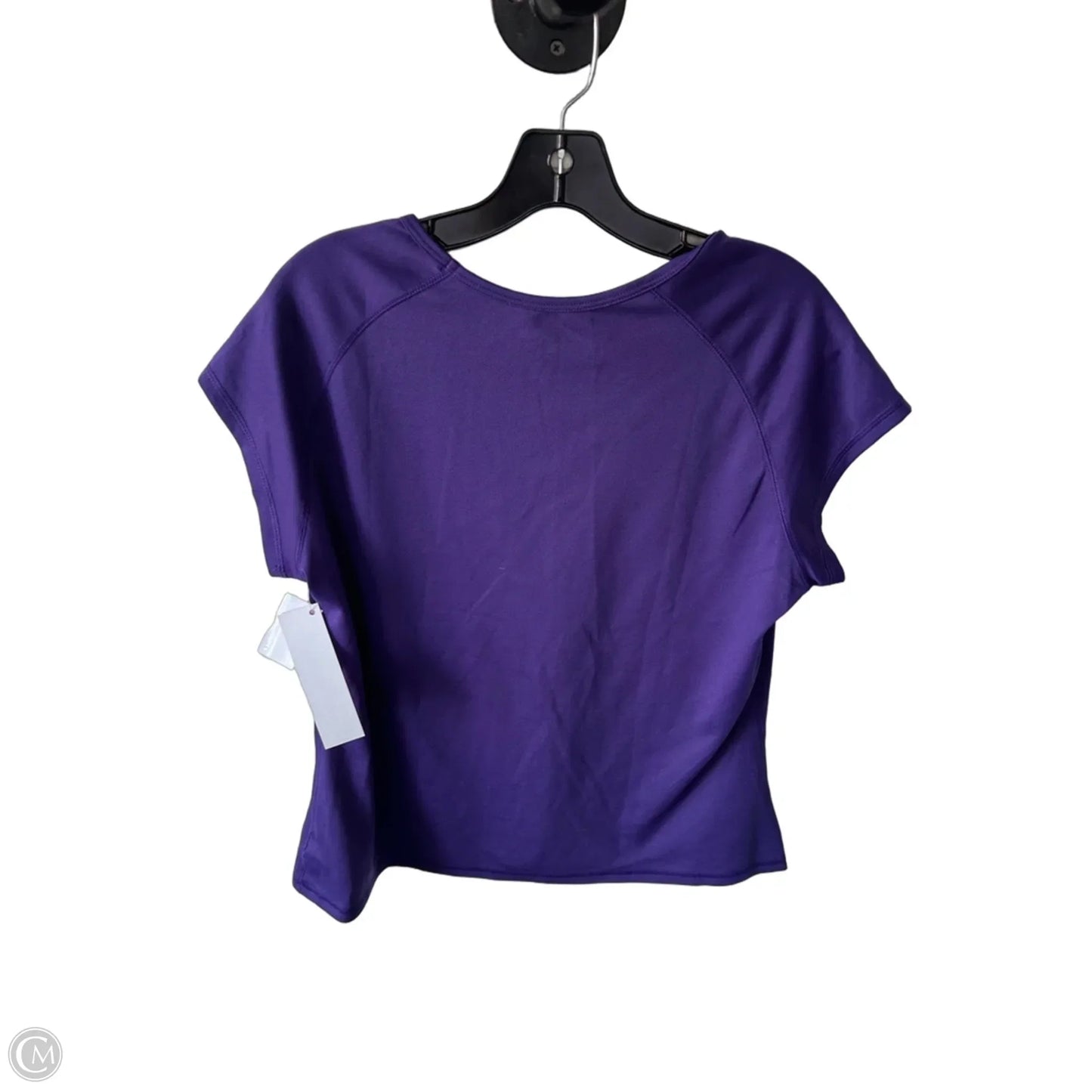 Athletic Top Short Sleeve By C9 By Champion In Purple, Size: Xl