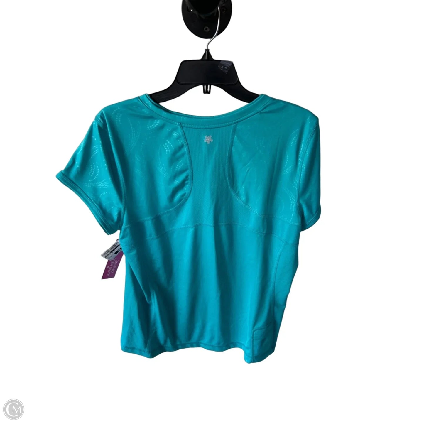 Athletic Top Short Sleeve By Tek Gear In Blue, Size: Xl