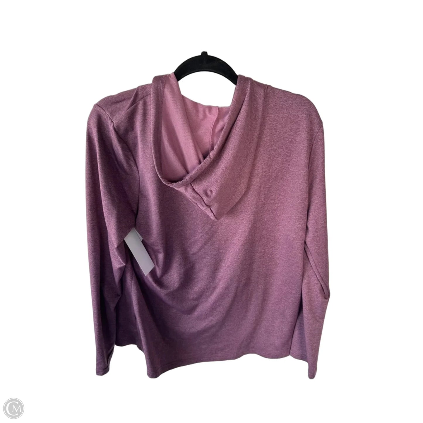 Athletic Sweatshirt Hoodie By 32 Degrees In Purple, Size: L