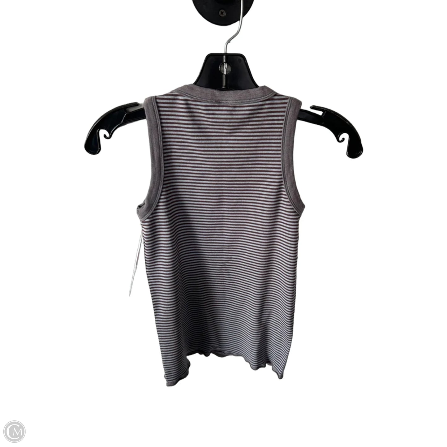 Top Sleeveless By Free People In Blue & Brown, Size: M