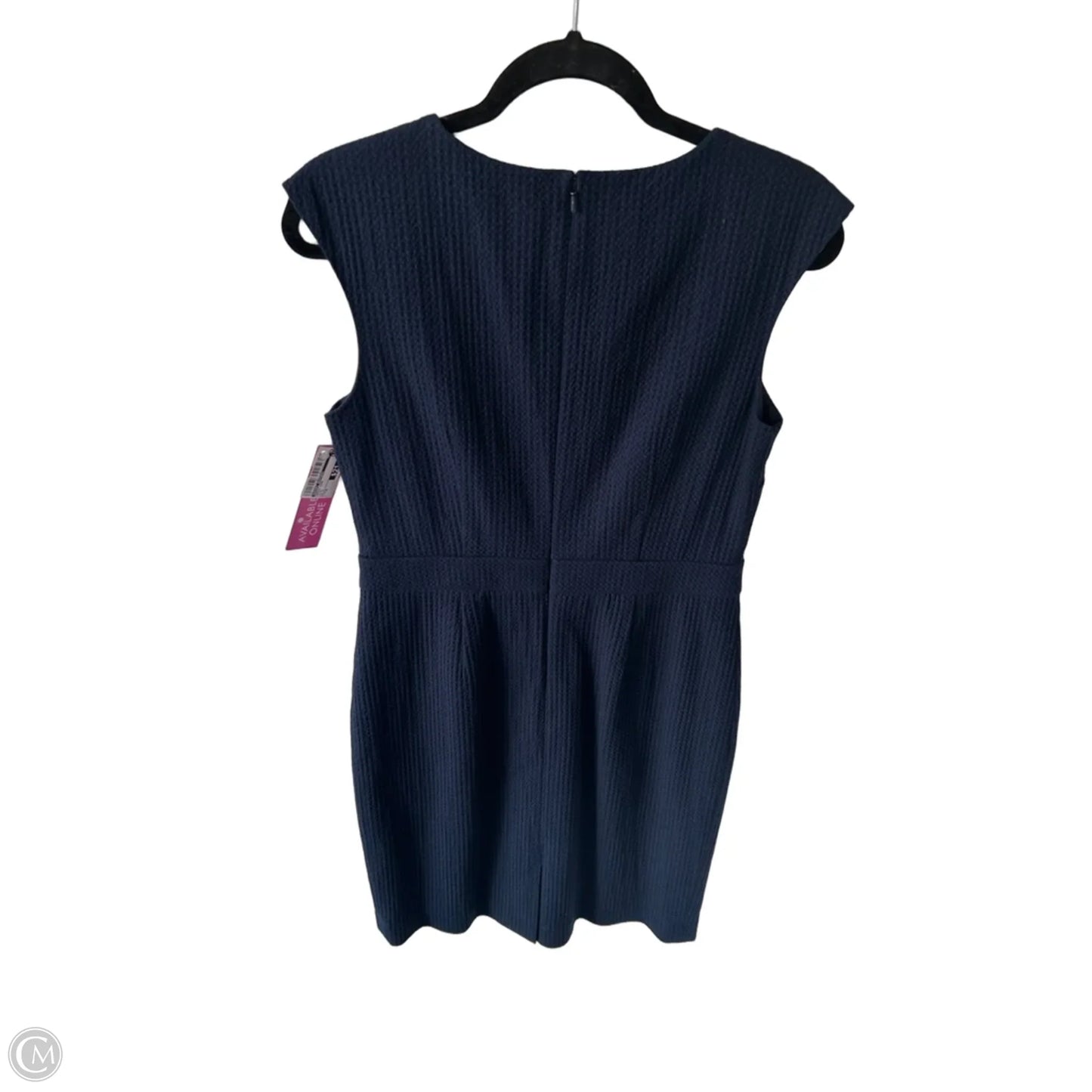Dress Work By Brooks Brothers In Blue, Size: M