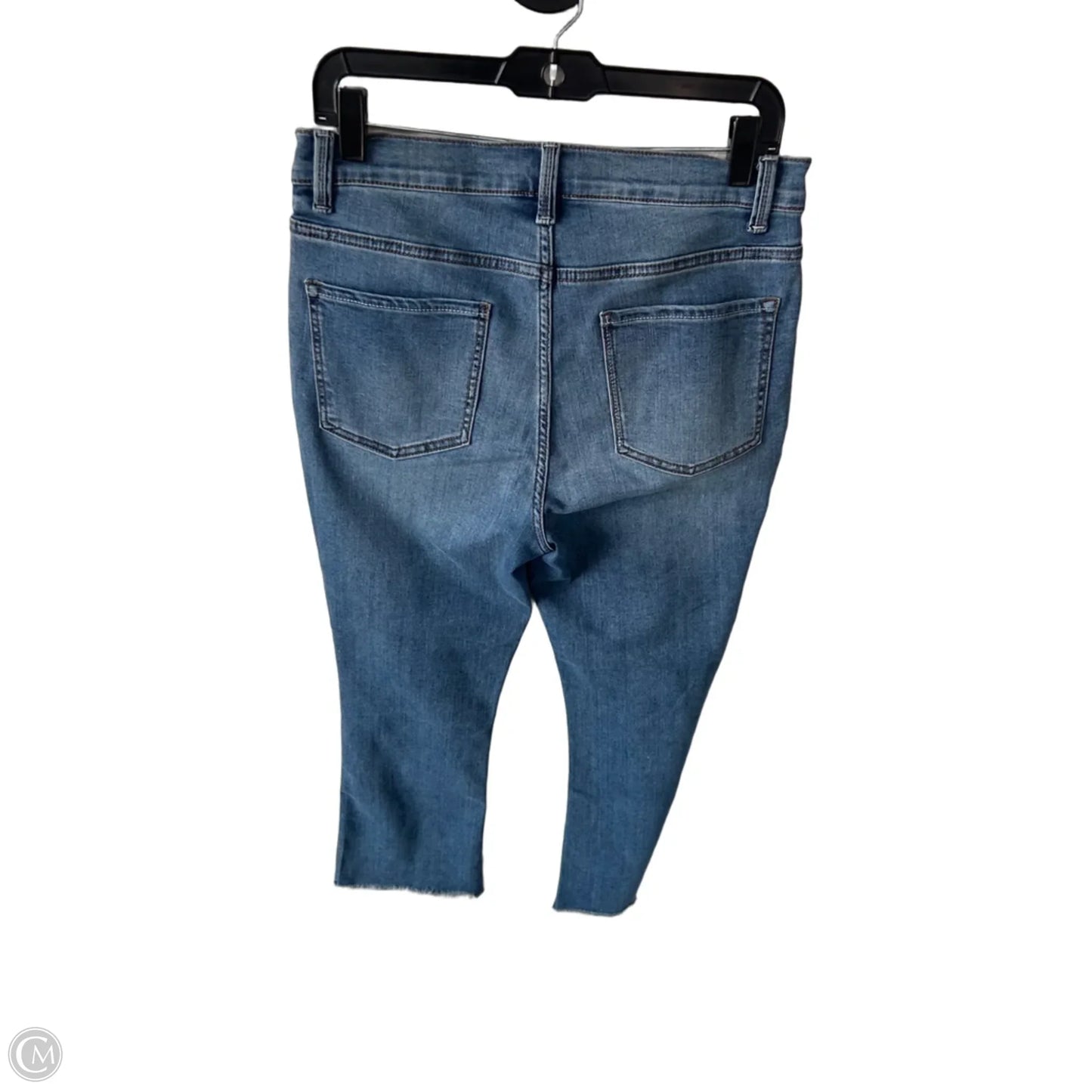 Jeans Straight By Gloria Vanderbilt In Blue Denim, Size: 8
