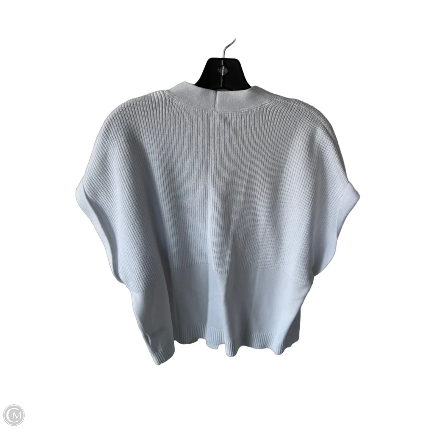Sweater Short Sleeve By J. Jill In White, Size: M