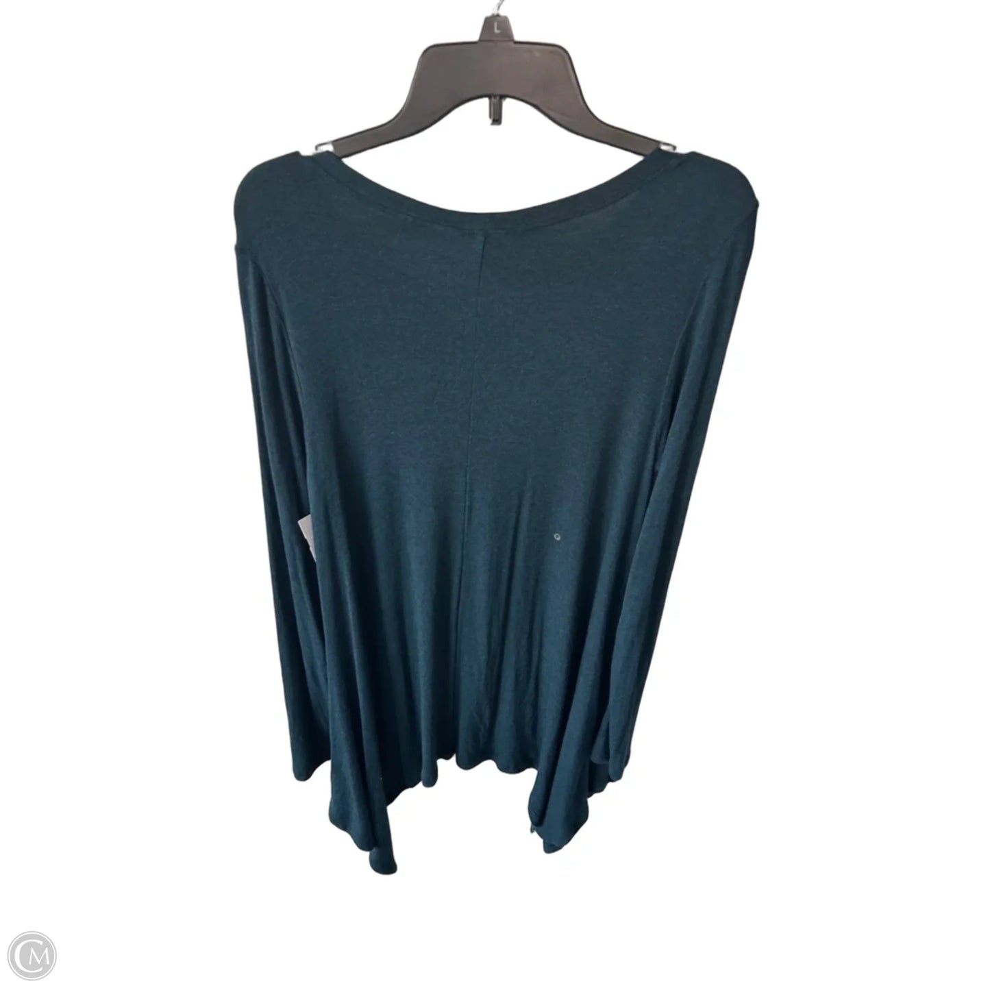 Top Long Sleeve By Cabi In Blue, Size: S