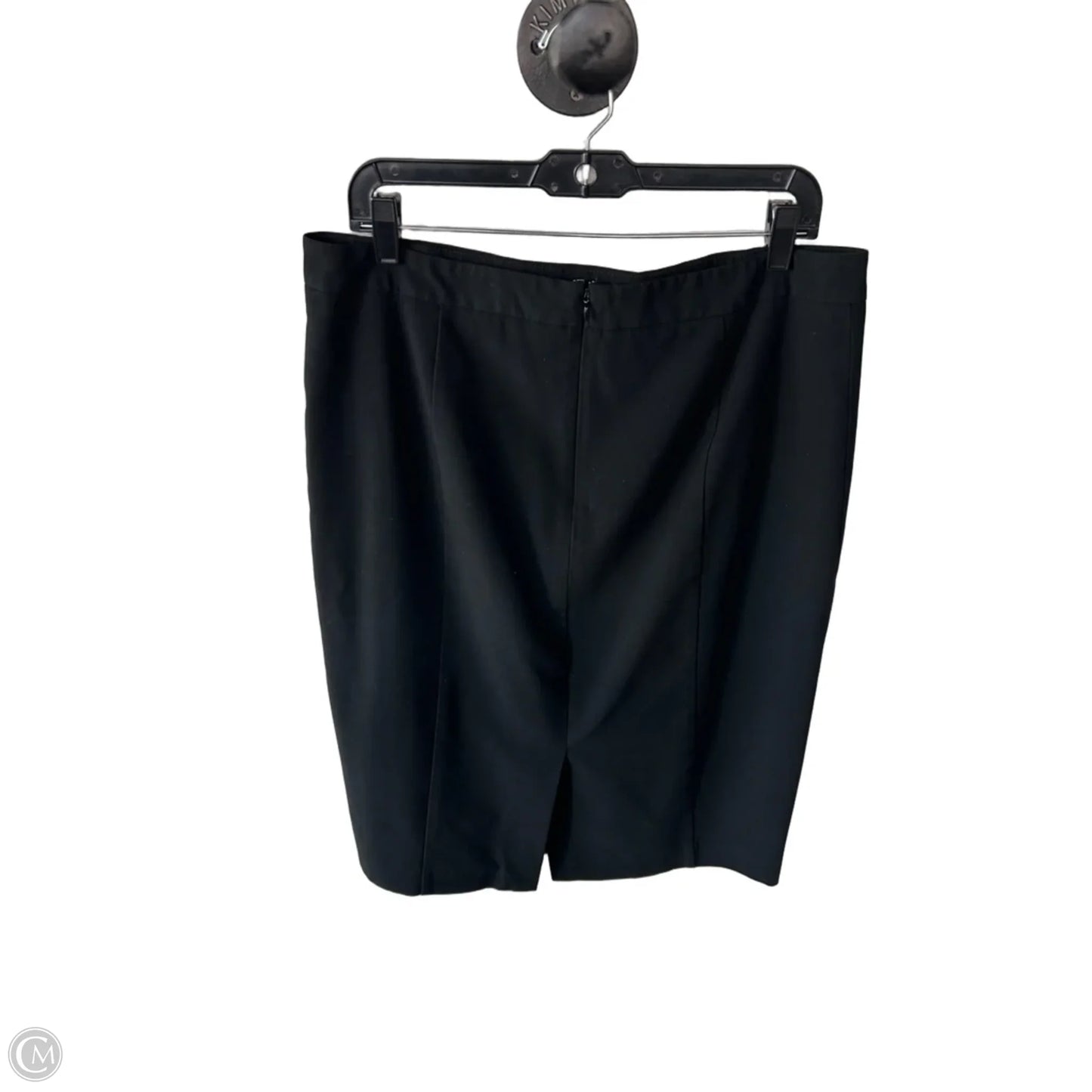 Skirt Midi By Ann Taylor In Black, Size: 14l