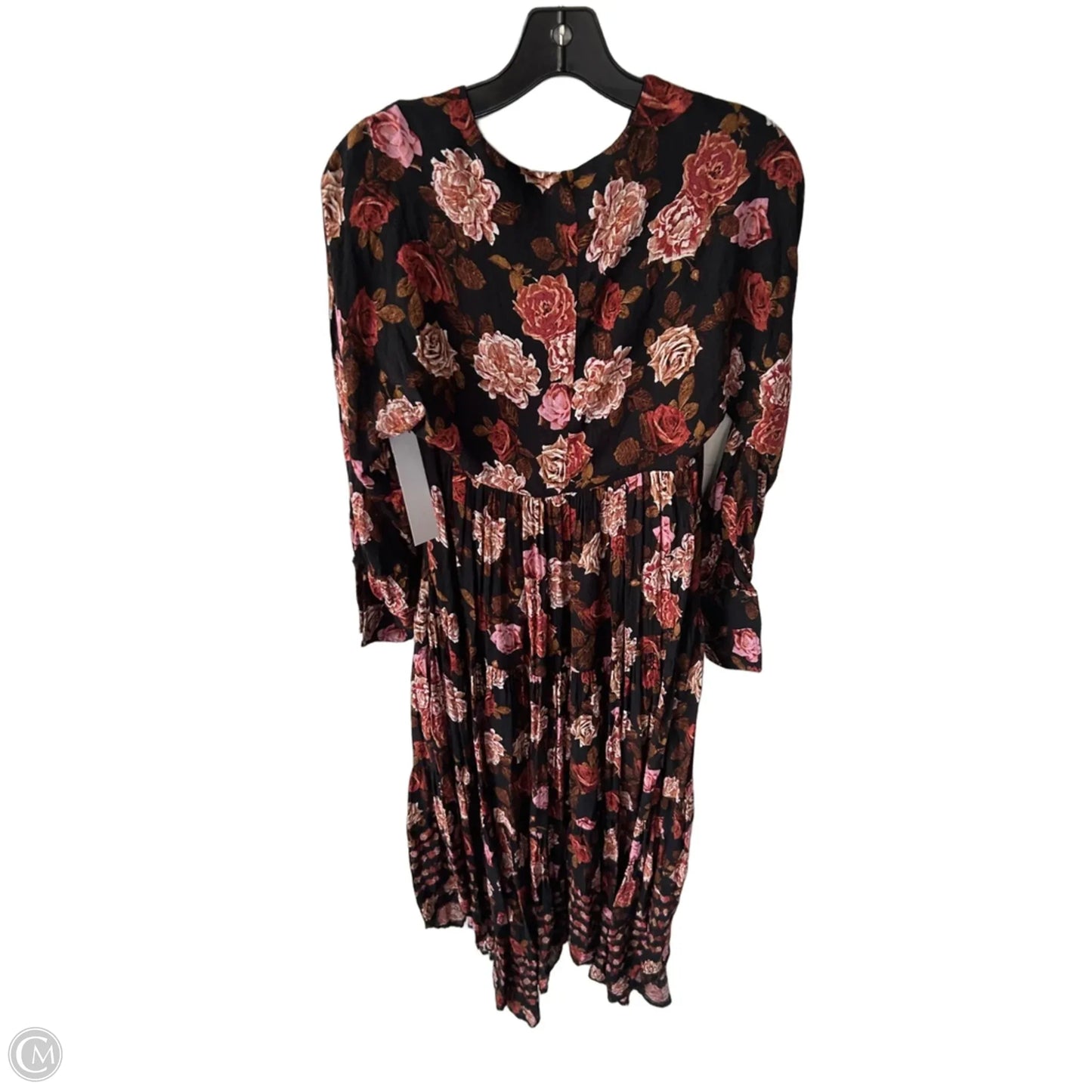 Dress Casual Maxi By Free People In Black & Brown, Size: Xs